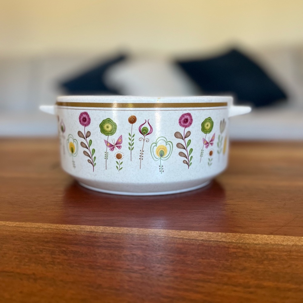 Retro MCM Lenox Temperware “Sprite” Casserole Dish